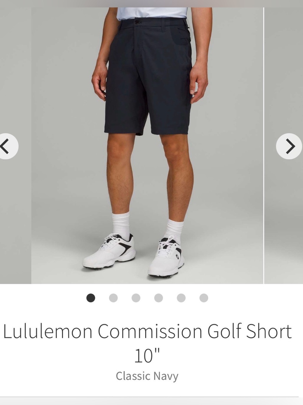 Lululemon Commission Golf Short 10" BNWT